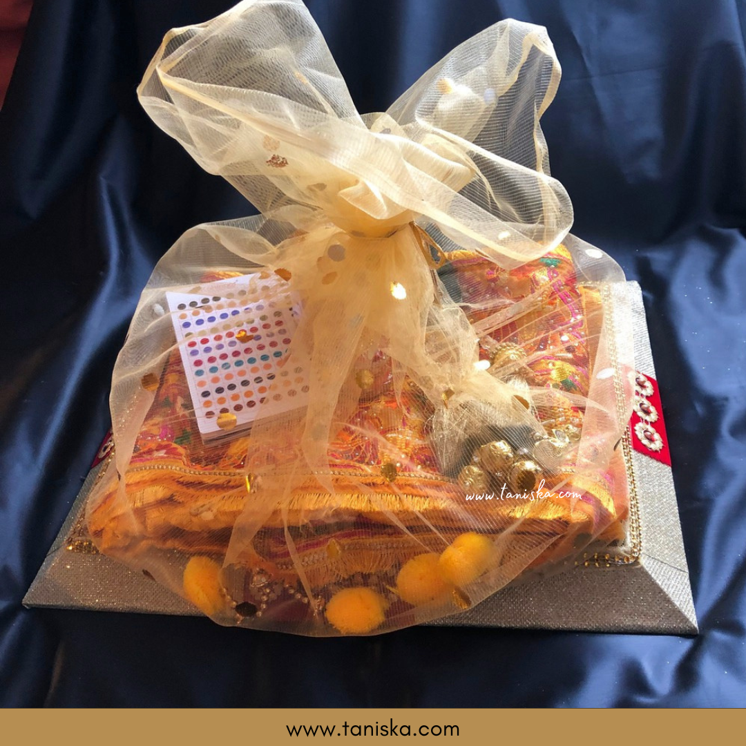 Novelty Bridal Gift Hamper Gift Set - Perfect Gift for: Roka, Kurmai, Shagun, Maiyan, Shaadi, Walima