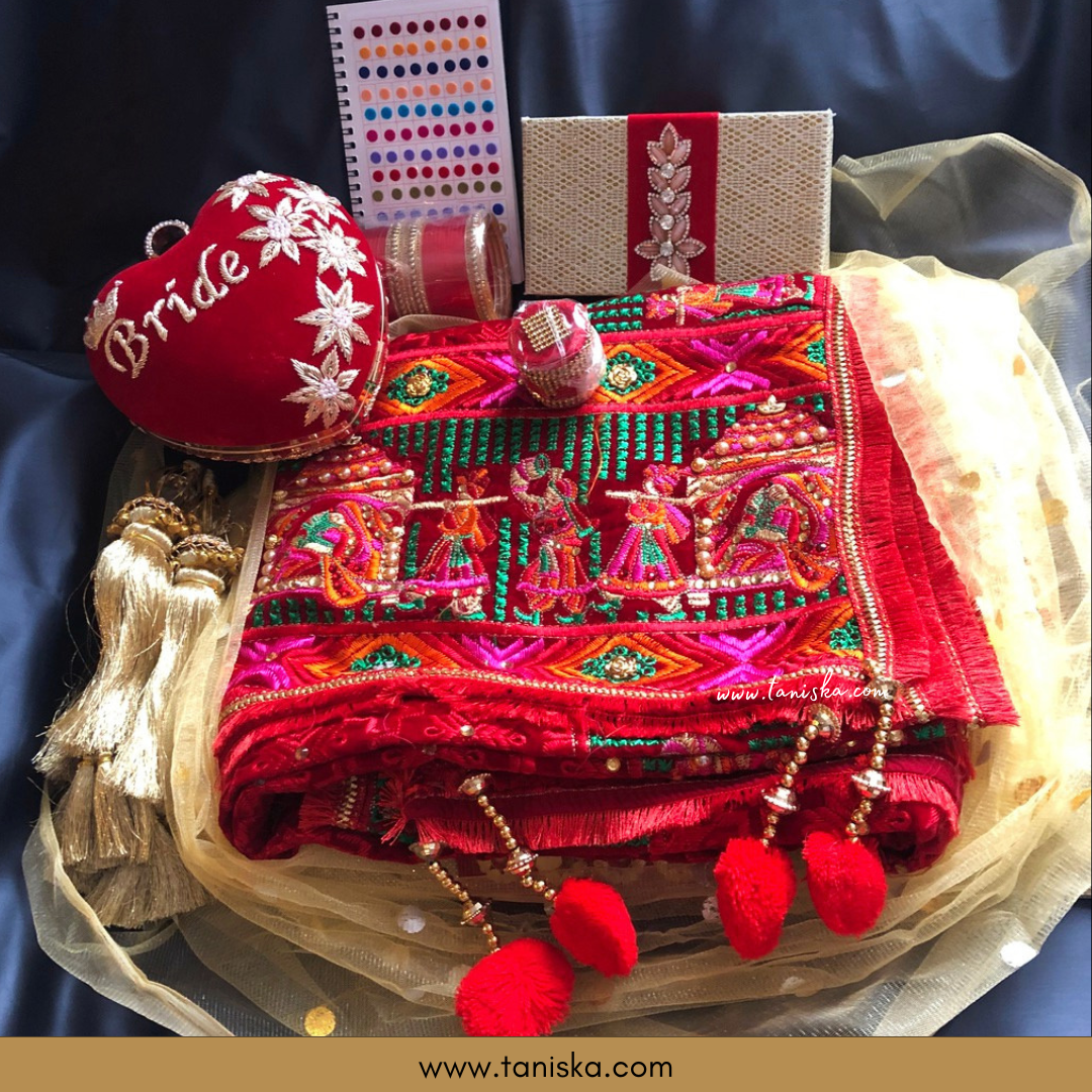 Novelty Bridal Gift Hamper Gift Set - Perfect Gift for: Roka, Kurmai, Shagun, Shaadi, Walima
