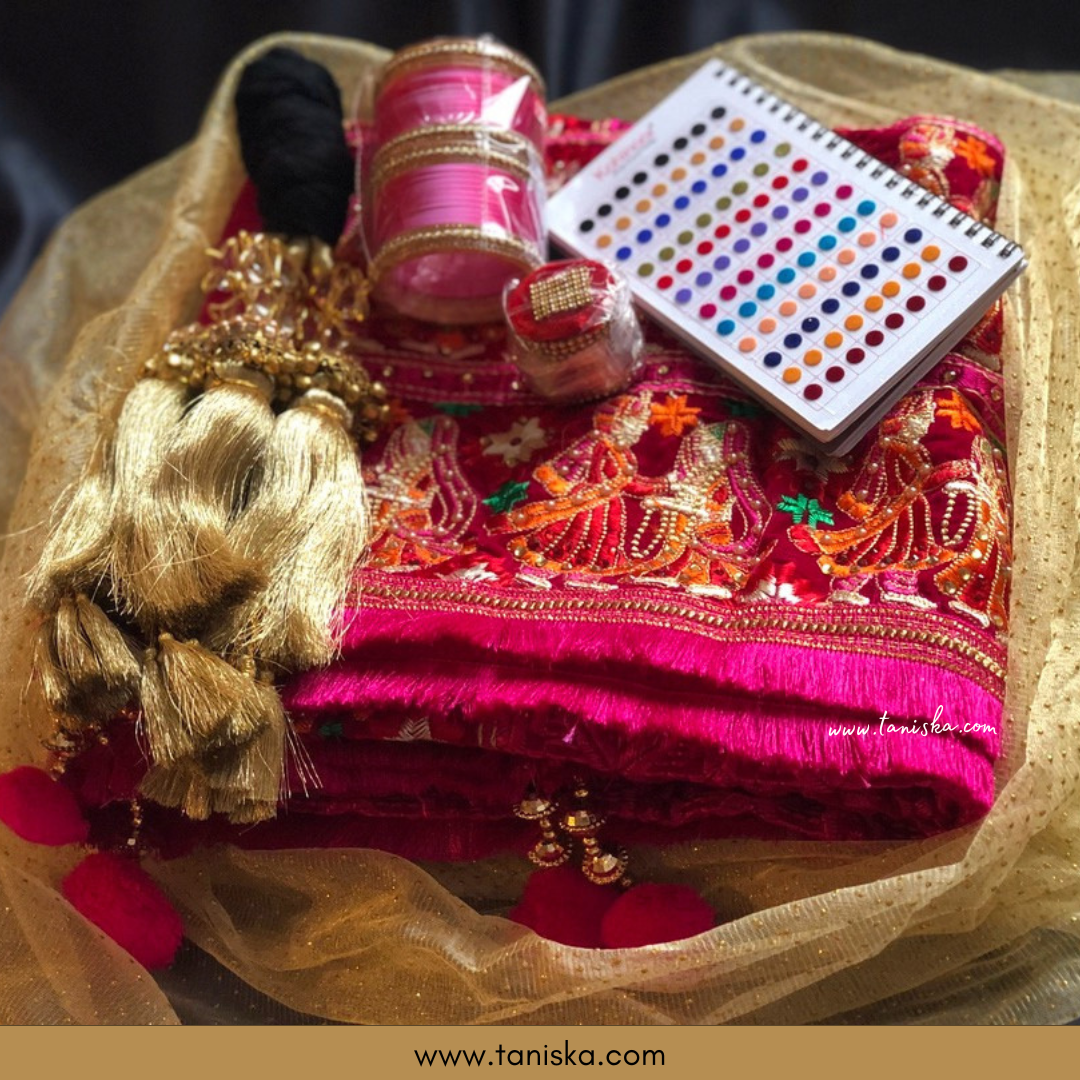 Novelty Bridal Gift Hamper Gift Set - Perfect Gift for: Roka, Kurmai, Shagun, Maiyan, Shaadi, Walima