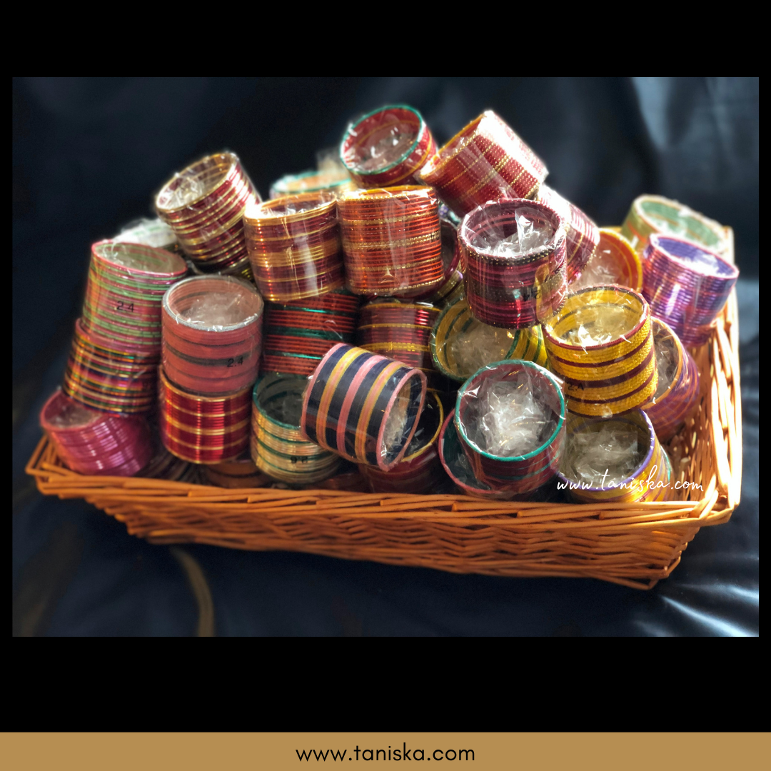 60 Bangle Sets - Wedding Guest Favors, Gifts - for Mendhi, Shaadi, Mayian, Walima & Much More