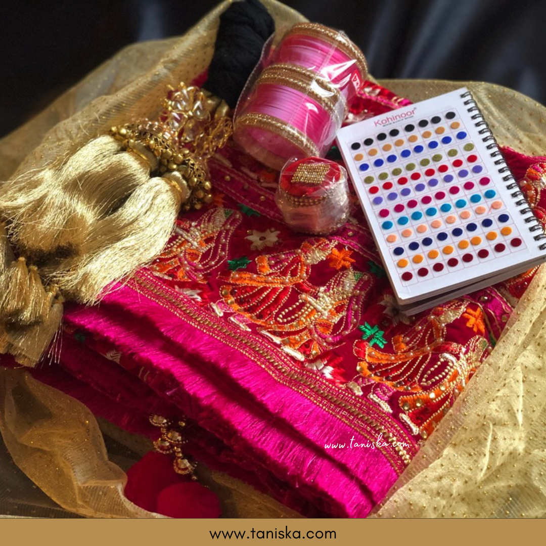 Novelty Bridal Gift Hamper Gift Set - Perfect Gift for: Roka, Kurmai, Shagun, Maiyan, Shaadi, Walima