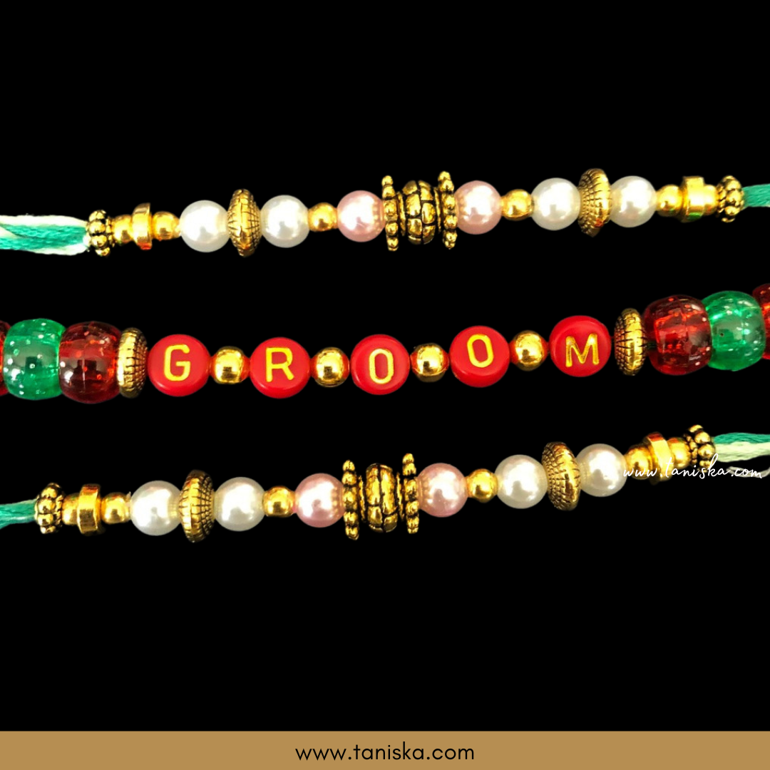 Mayian Ganey for Groom/Guests - Pink/Red/Green Combo