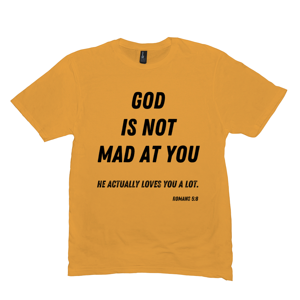 udelukkende mekanisk ordbog God is Not Mad at You T-Shirt – His Love Leads