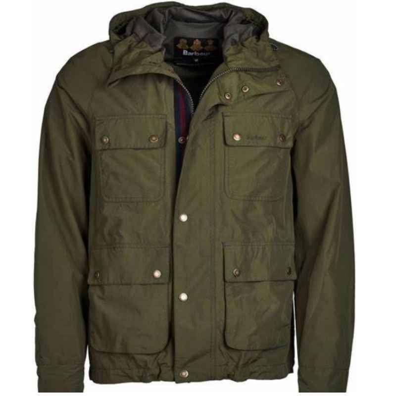 barbour waterproof hooded jacket