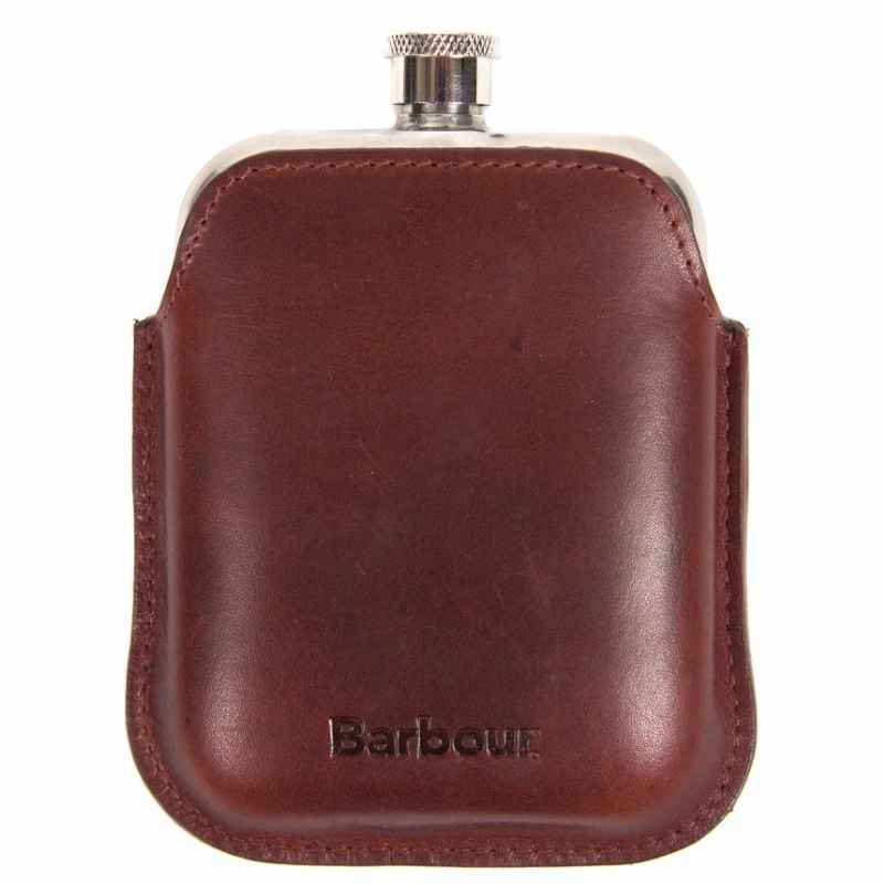 barbour hip flask