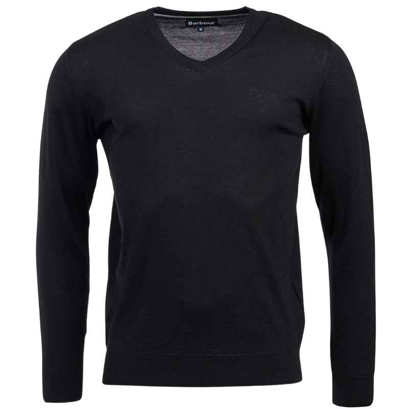 barbour v neck sweater