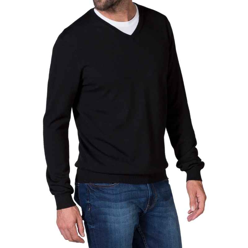 barbour merino v neck