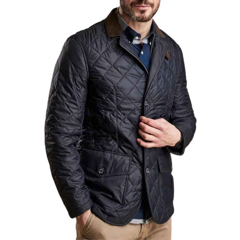 barbour quilted sander jacket