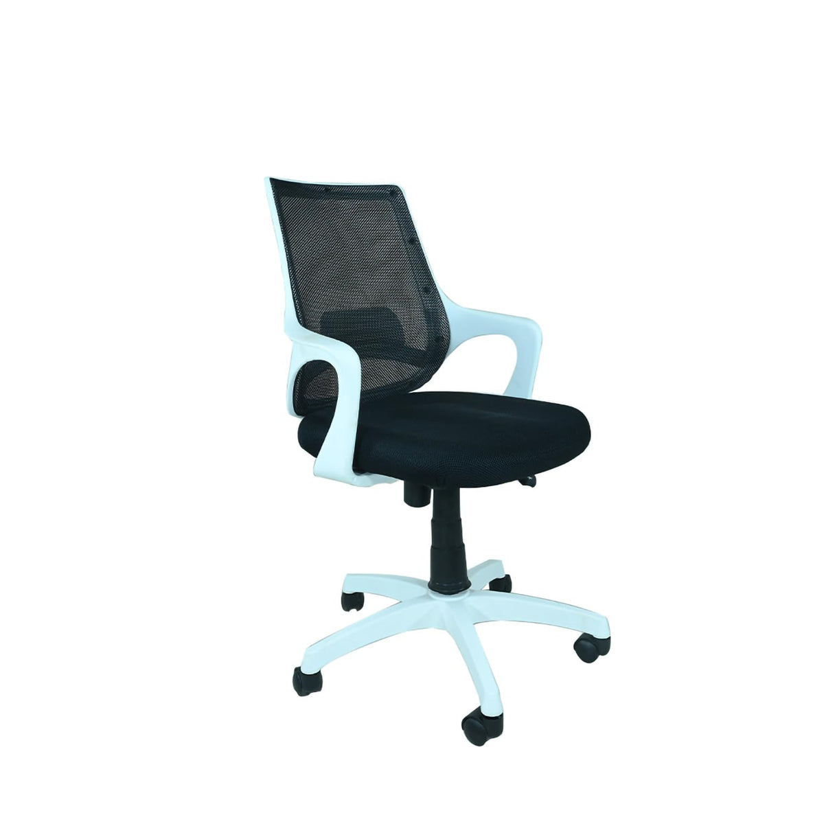 SmileSellers Pearl Mesh Mid-Back Ergonomic Office Chair | Study Chair | Revolving Chair | Computer Chair | Work from Home