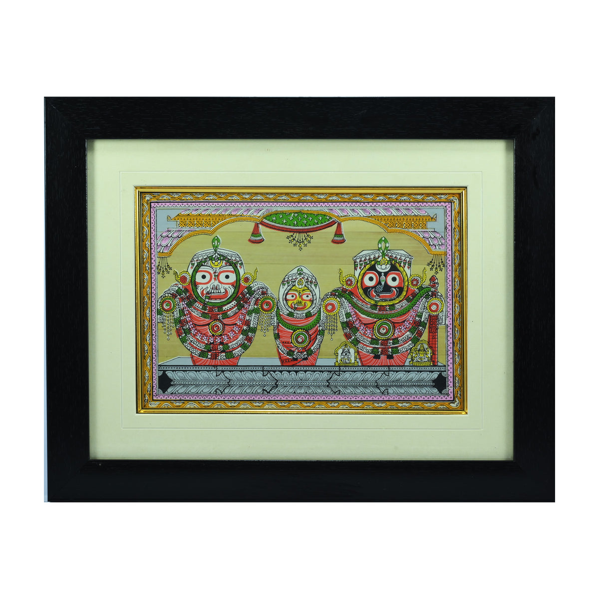 SmileSellers Jagannath Balabhadra subhadra Talapatra Photo Frame, Wall Hanging,Wall decor