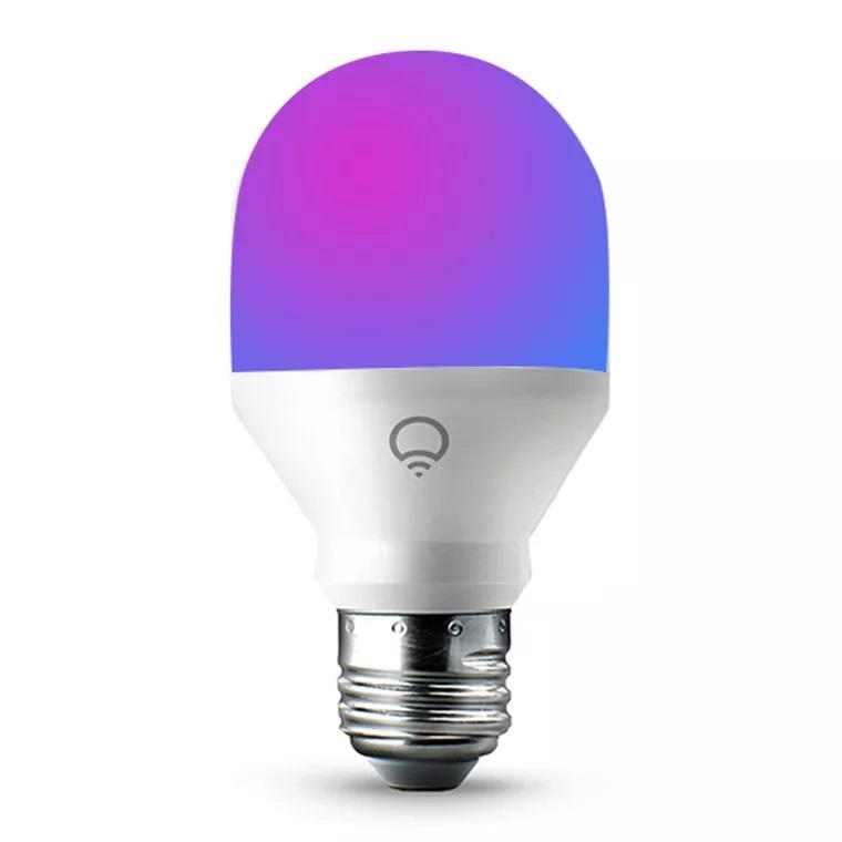 lifx mini colour 800 lumens a60 e27 smart light bulb