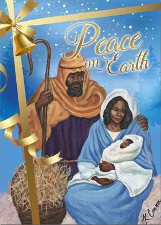 African American Christmas Cards - AAE-C936 – It's A Black Thang.com