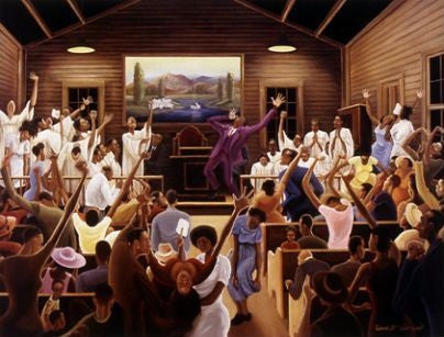 african watson ernest religion artwork american church religious 24x31 itsablackthang painting artist praise 1036 biblical sold