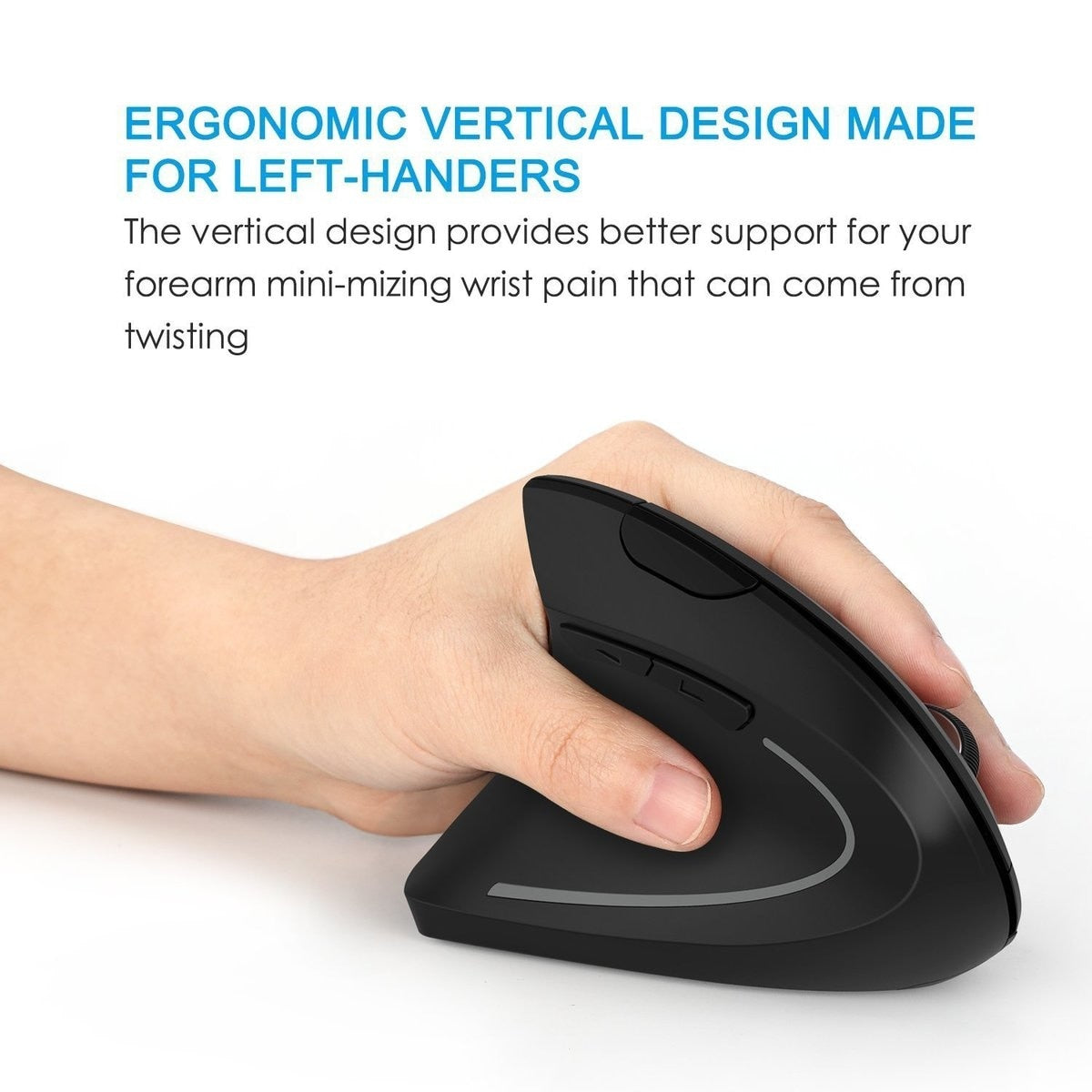 Carpal Tunnel Mouse Ergonomic Vertical Mouse 2.4G Wireless Right Left Hand Computer Gaming Mice 6D USB Optical Mouse Gamer Mause For Laptop PC