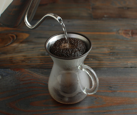 Kinto Glas-Carfare-Brüher im Slow-Coffee-Stil 