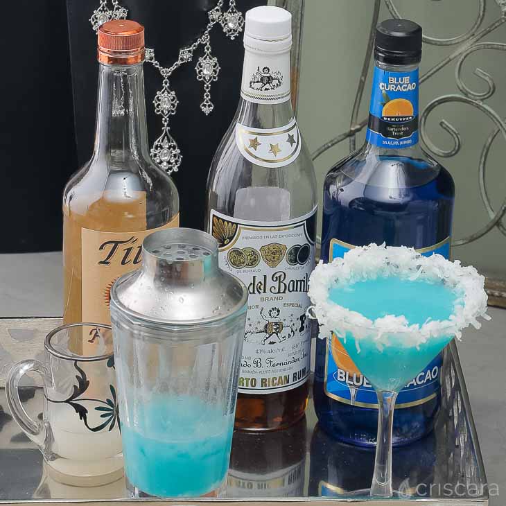 The Snowball Martini Recipe and Bracelet Stack by Criscara