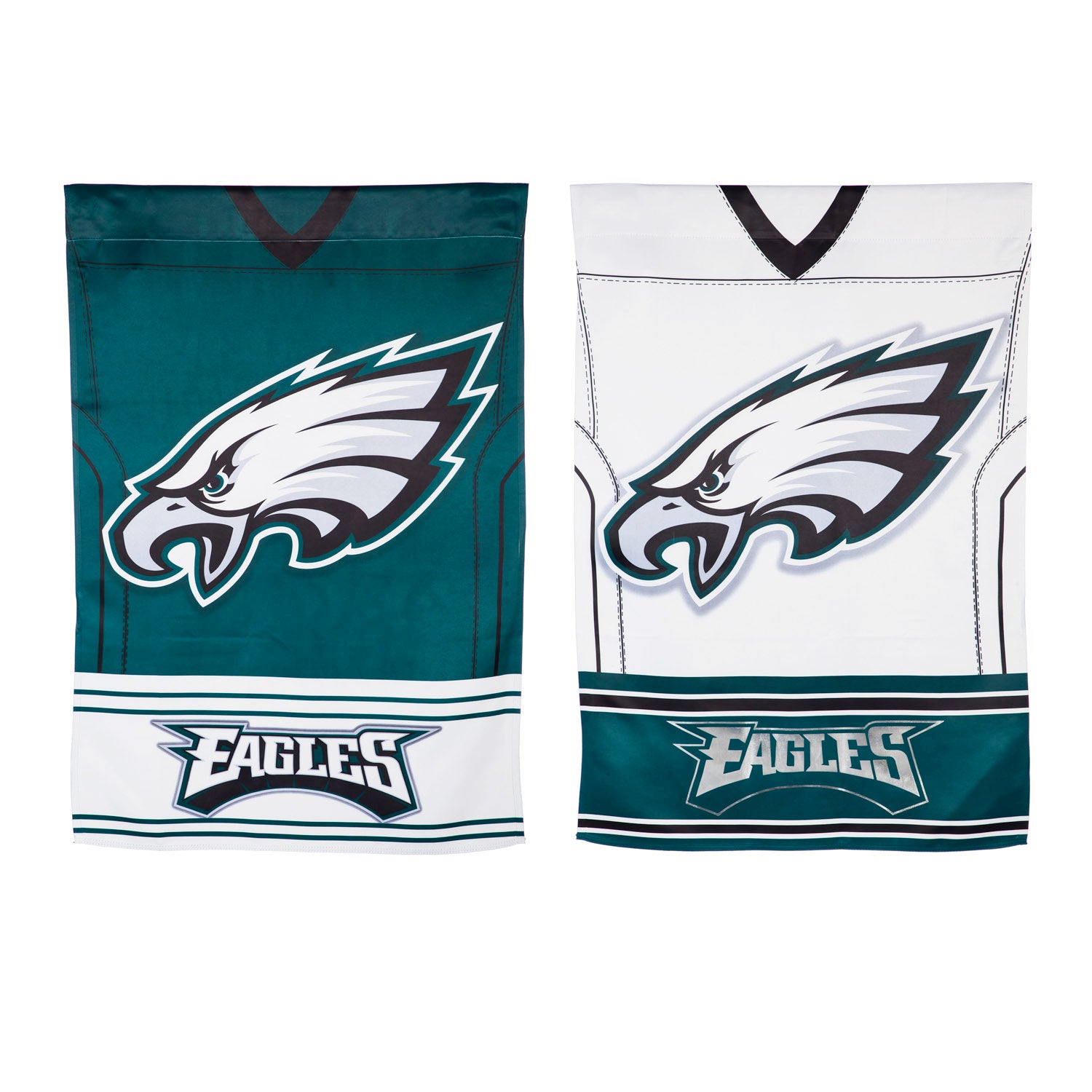 Philadelphia Eagles 28 x 44 Double-Sided Burlap House Flag