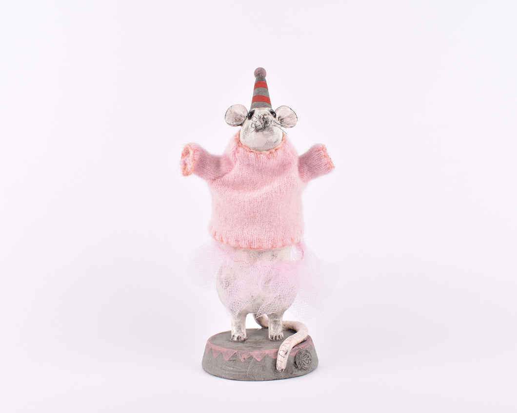 哈利画廊 商店 Online // Gwen Vaughan的马戏团老鼠雕塑
