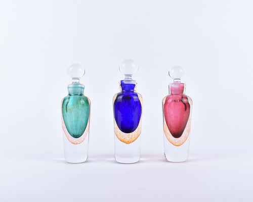 哈利画廊在线商店——由蒂姆·凯西设计的彩色玻璃香水瓶