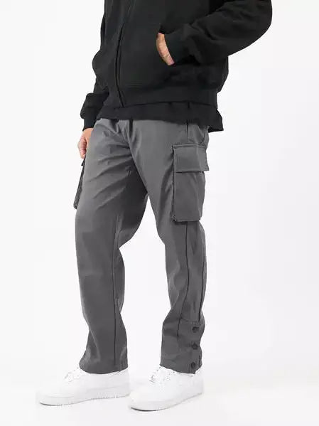 DSRCV CASUAL SNAP CARGO PANT - SHADOW GREY