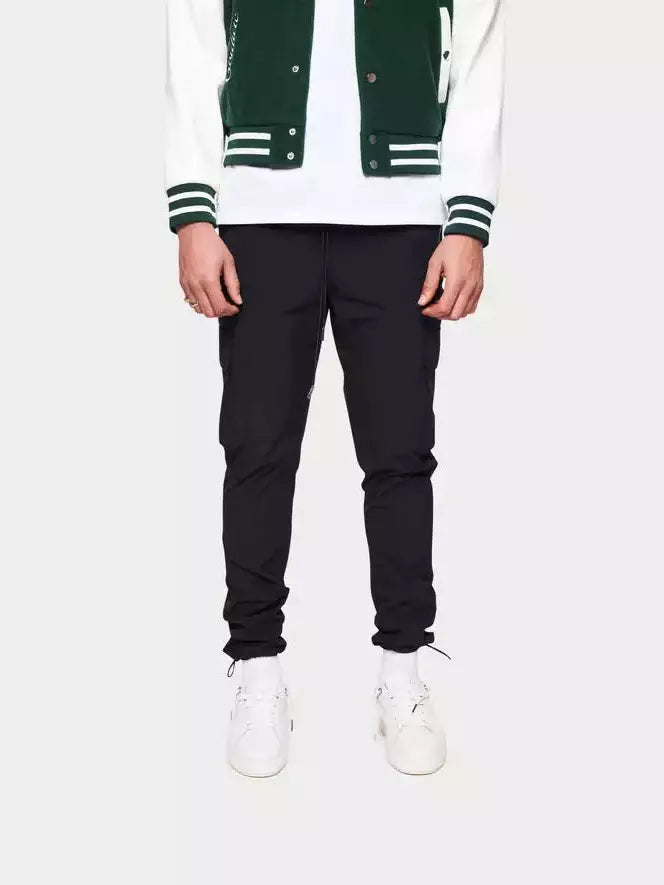 COUTURE CLUB TECHNICAL SMART CARGO PANTS - BLACK