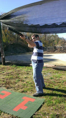 Laser Skeet Shooting at he Big Red Barn Festival