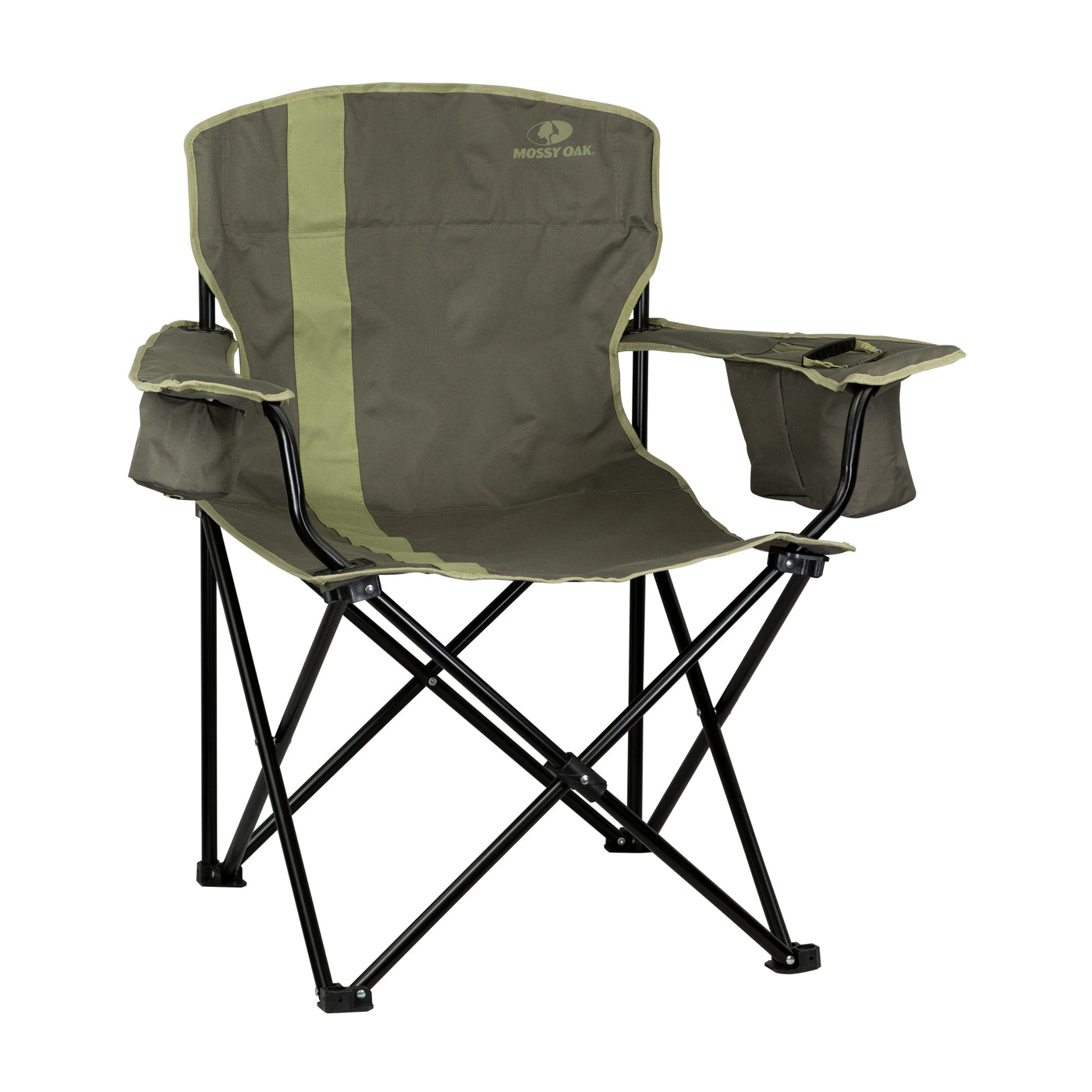 Mossy Oak Deluxe Folding Camping Chair Branch Front