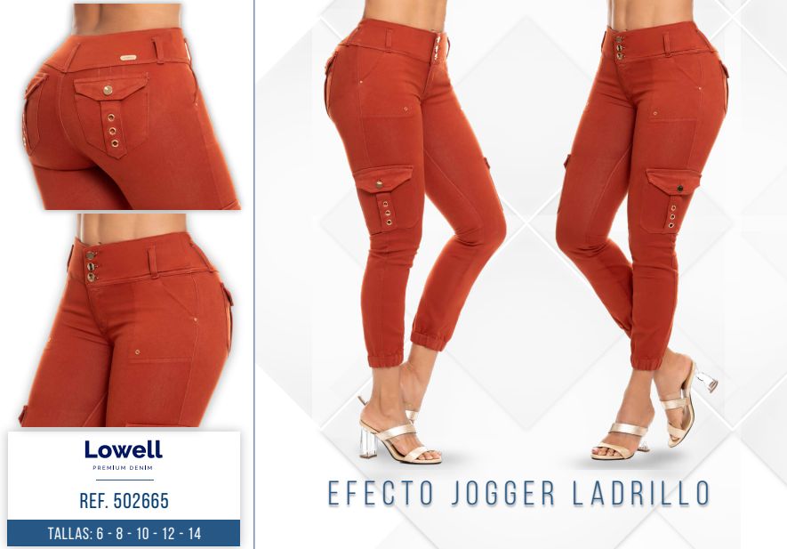 Jeans Colombianos levanta pompas marca Lowell 803868 – Navarrete Fashion LLC