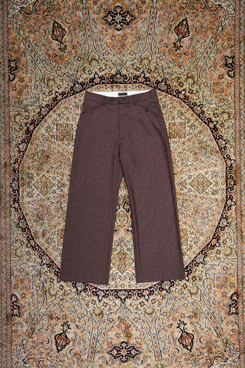 BEN ISM STRAIGHT PANTS (BROWN)