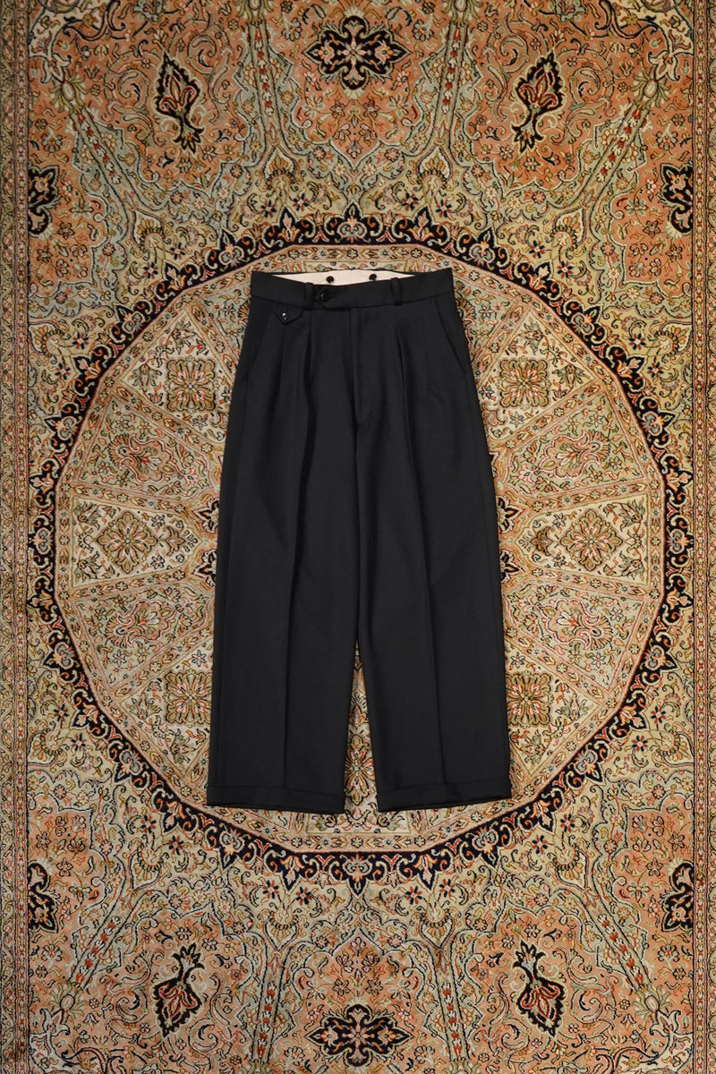 Solaris&Co. 2TUCK STRAIGHT TROUSERS kwlegacy.ca