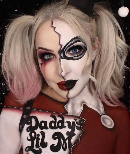 Quinn Makeup Tutorial for Halloween – Tattoo Junkee