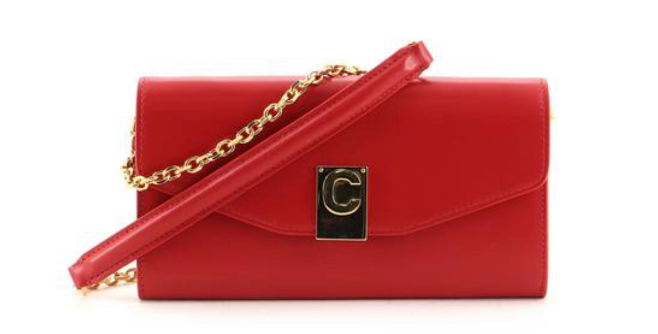 Celine Calfskin C Wallet on Chain Bag (SHF-13994) – LuxeDH