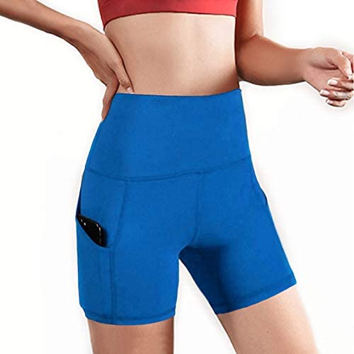 MORTHOME High Waist Out Pocket Yoga Short Tummy Control Workout Runnin –  morton.home888