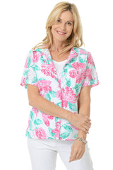 Alfred Dunner Tropical Blouse