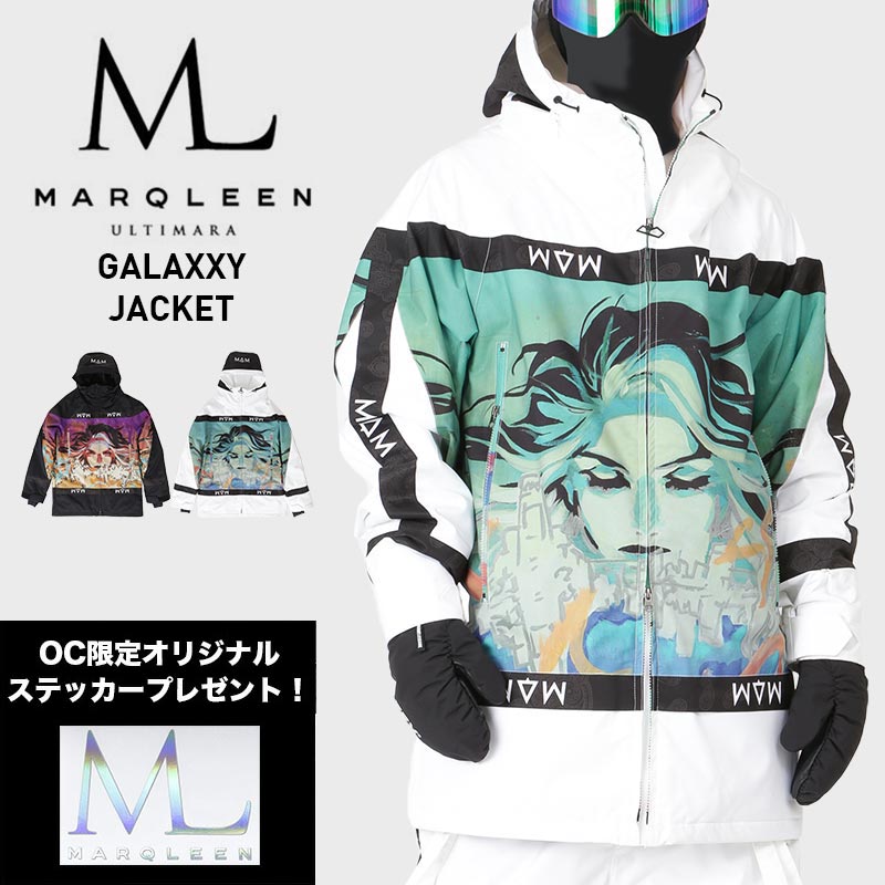 MARQLEEN/マークリーン メンズ＆レディース スノーボードウェア ジャケット 単品 MQ03000 22-23 スノーウェア スノボウェア  スノージャケット スキーウェア 2022-23 男性用 女性用