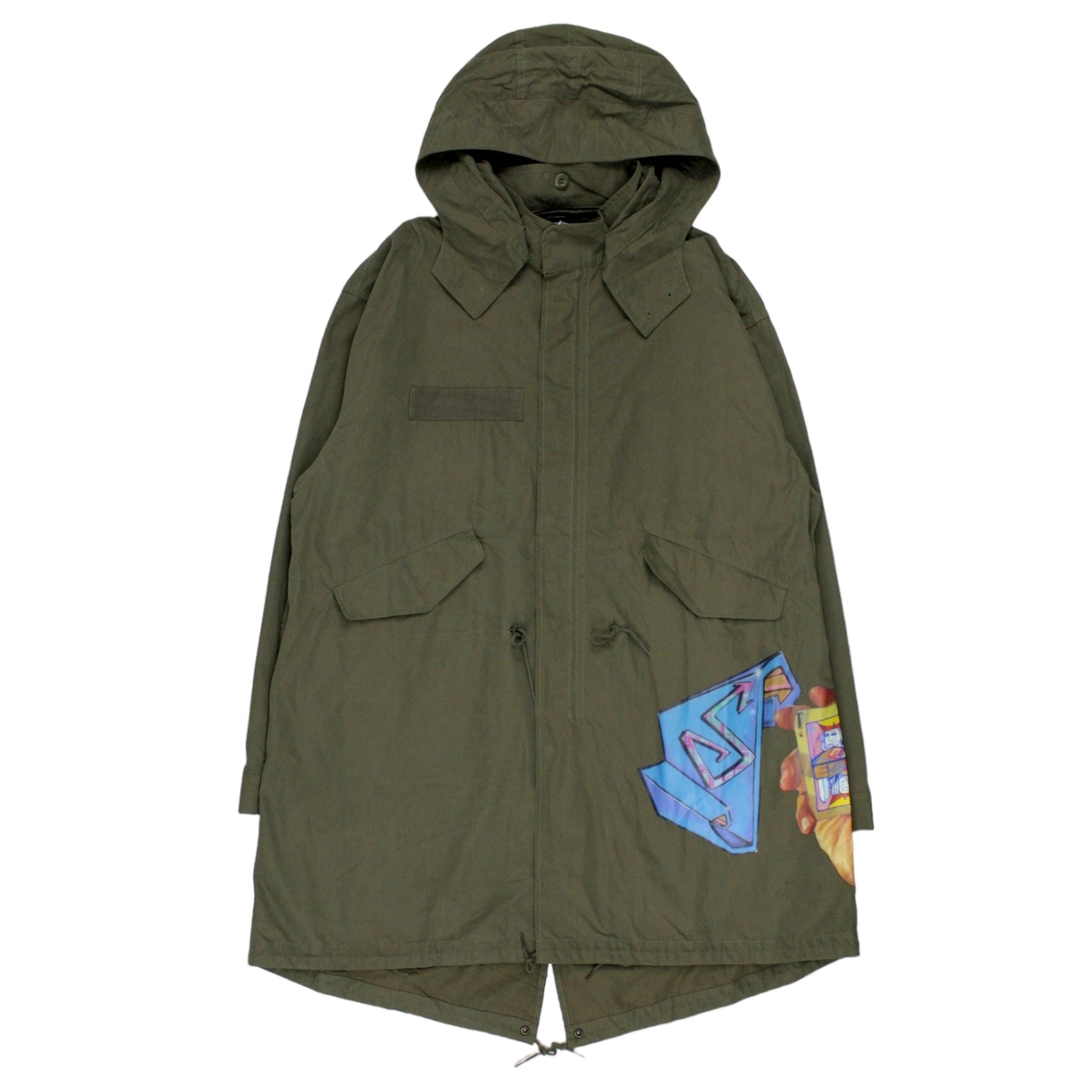 ドリュ様stussy Goldie fishtail parka-