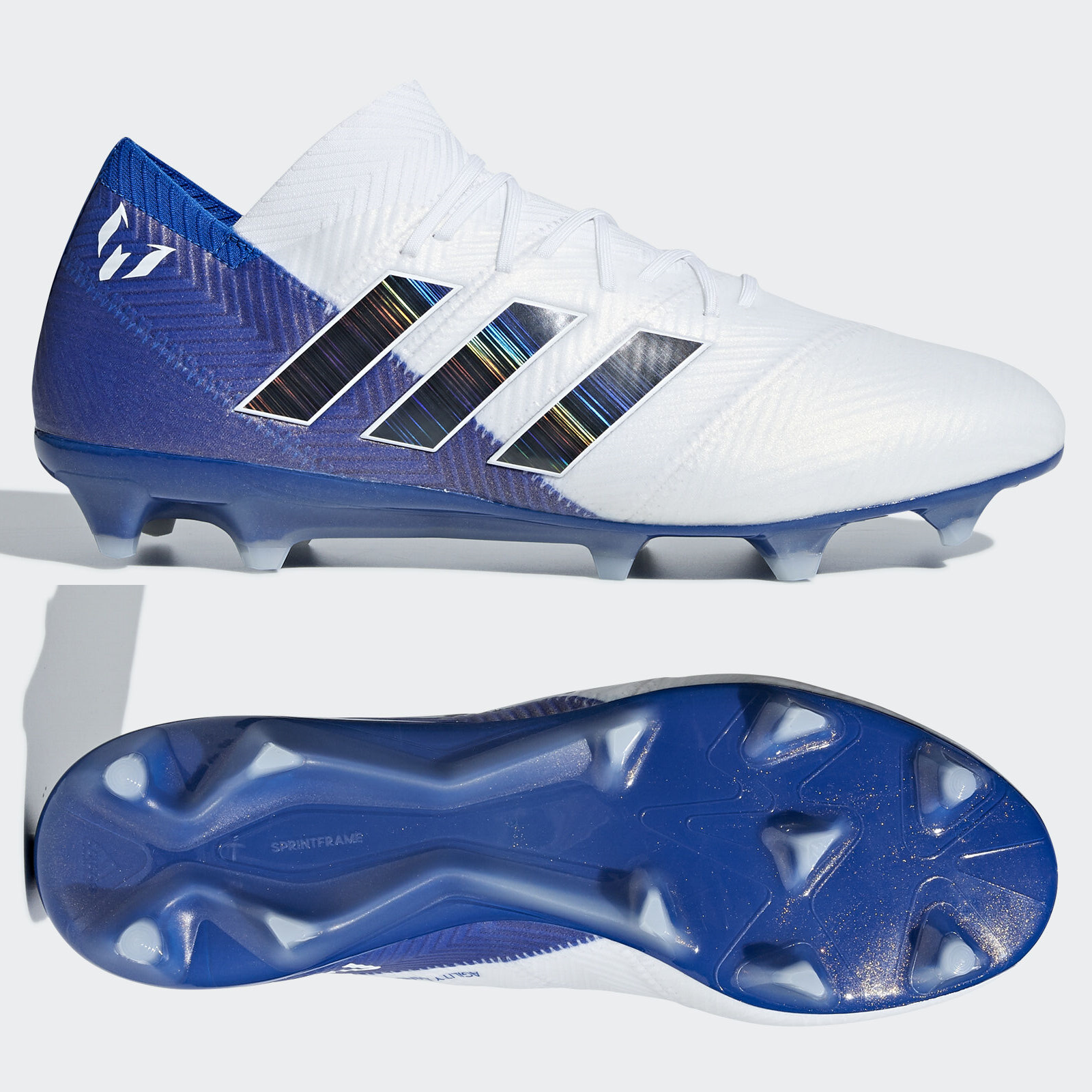 adidas Nemeziz Messi 18.1 FG White – SWB Boots
