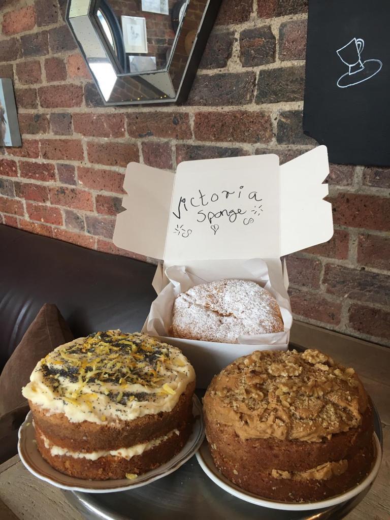 Coffee & Walnut 'Cake-Away' - The Tulip Tree Chiddingstone