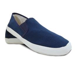 mens canvas slip on boat shoes