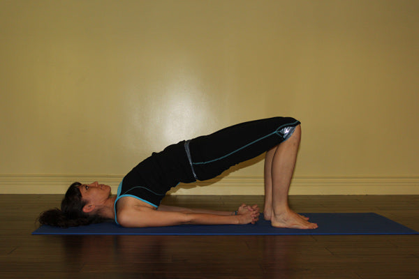 Yoga Poses For Fall: Bridge Pose -- Setu Bandha Sarvangasana