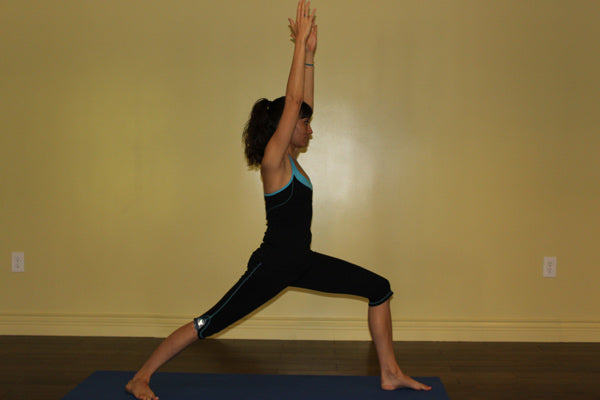 Yoga Poses For Fall: Warrior I -- Virabhadrasana I