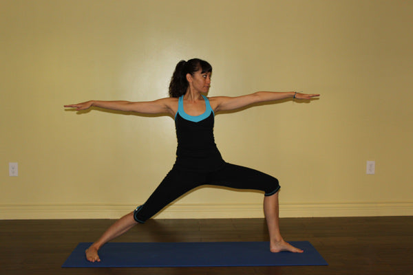 Yoga Poses For Fall: Warrior II -- Virabhadrasana II