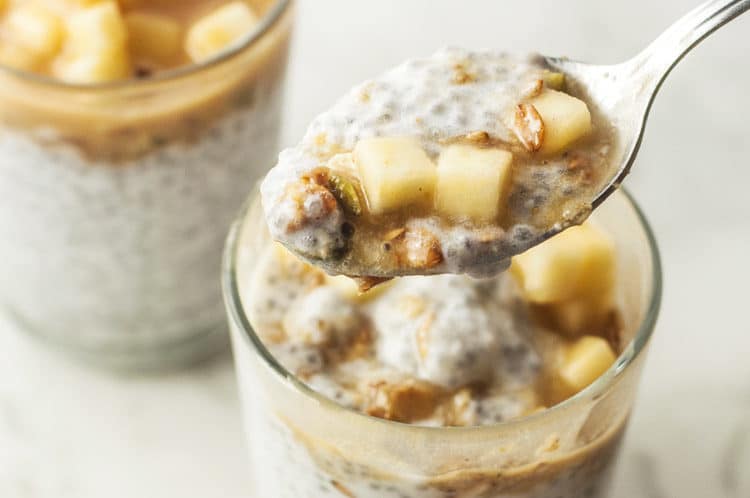 Non-Dairy Apple Parfait