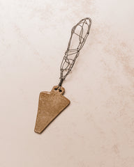 Espátula de Cerâmica Artesanal e Cabo Aramado