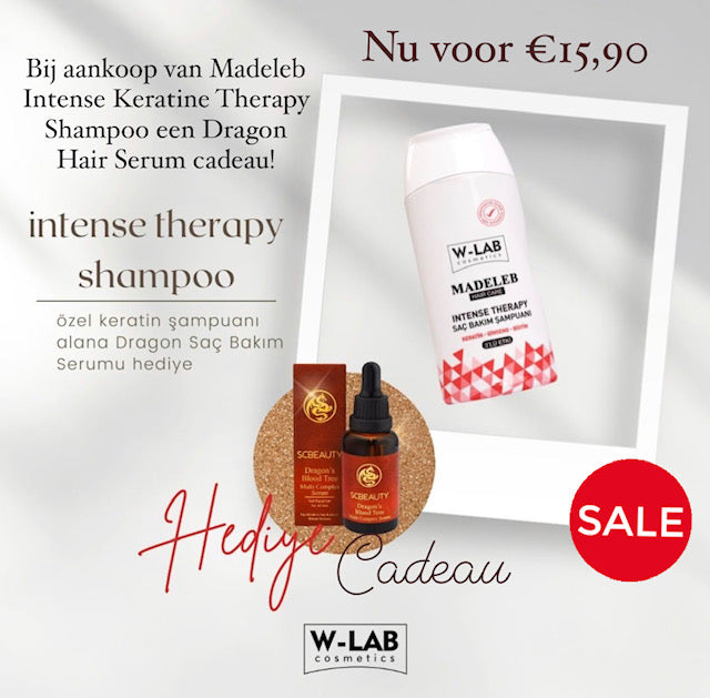 W-LAB - Madeleb Intense Keratine Therapy Shampoo gratis Dragon's Esta