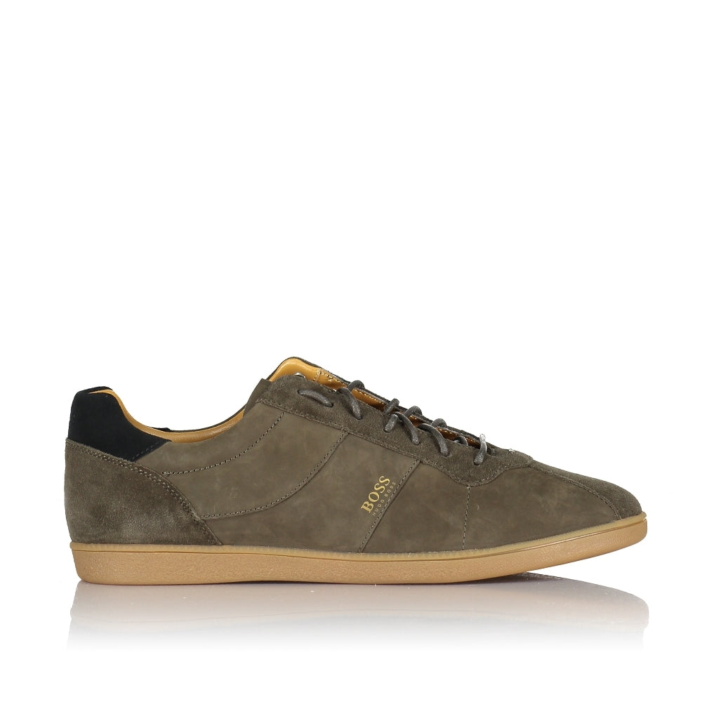 boss rumba leather trainer