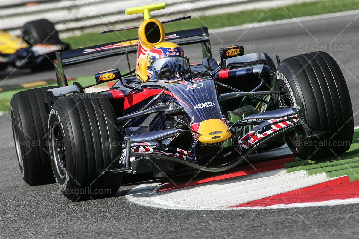 F1 2007 Mark Webber - Red Bull RB3 - 20070146 – alexgalli.com - F1 Motorsport Stock Photos and More
