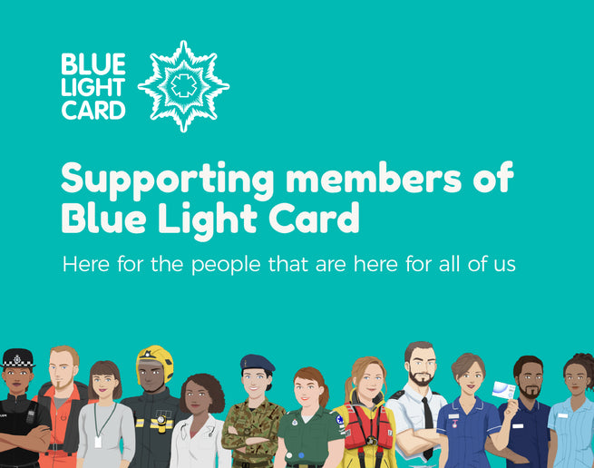 Blue Light Card content block