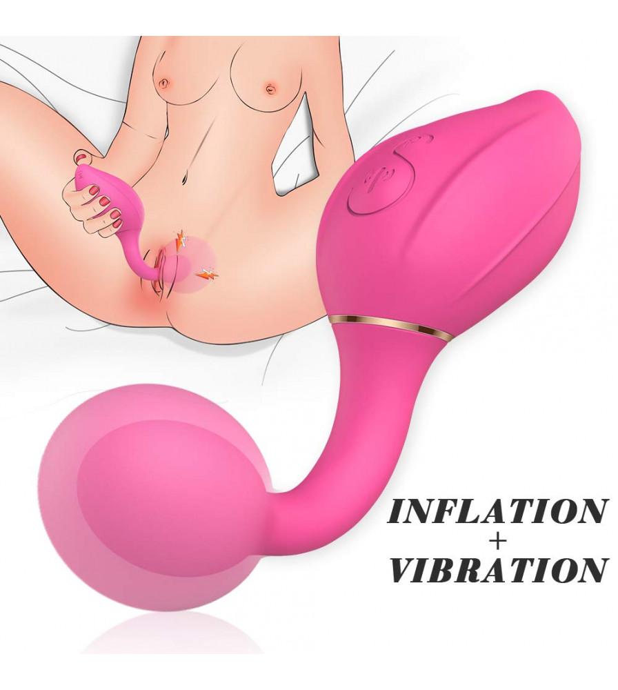 Anal dilation with inflatable