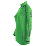 Tredstep Ireland Long Sleeve Symphony Top in Lime Green